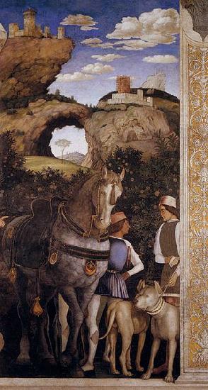 Andrea Mantegna Suite of Cardinal Francesco oil painting image